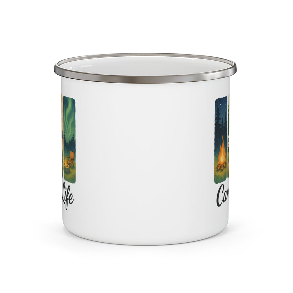 Sunset-Kissed Camping Mug