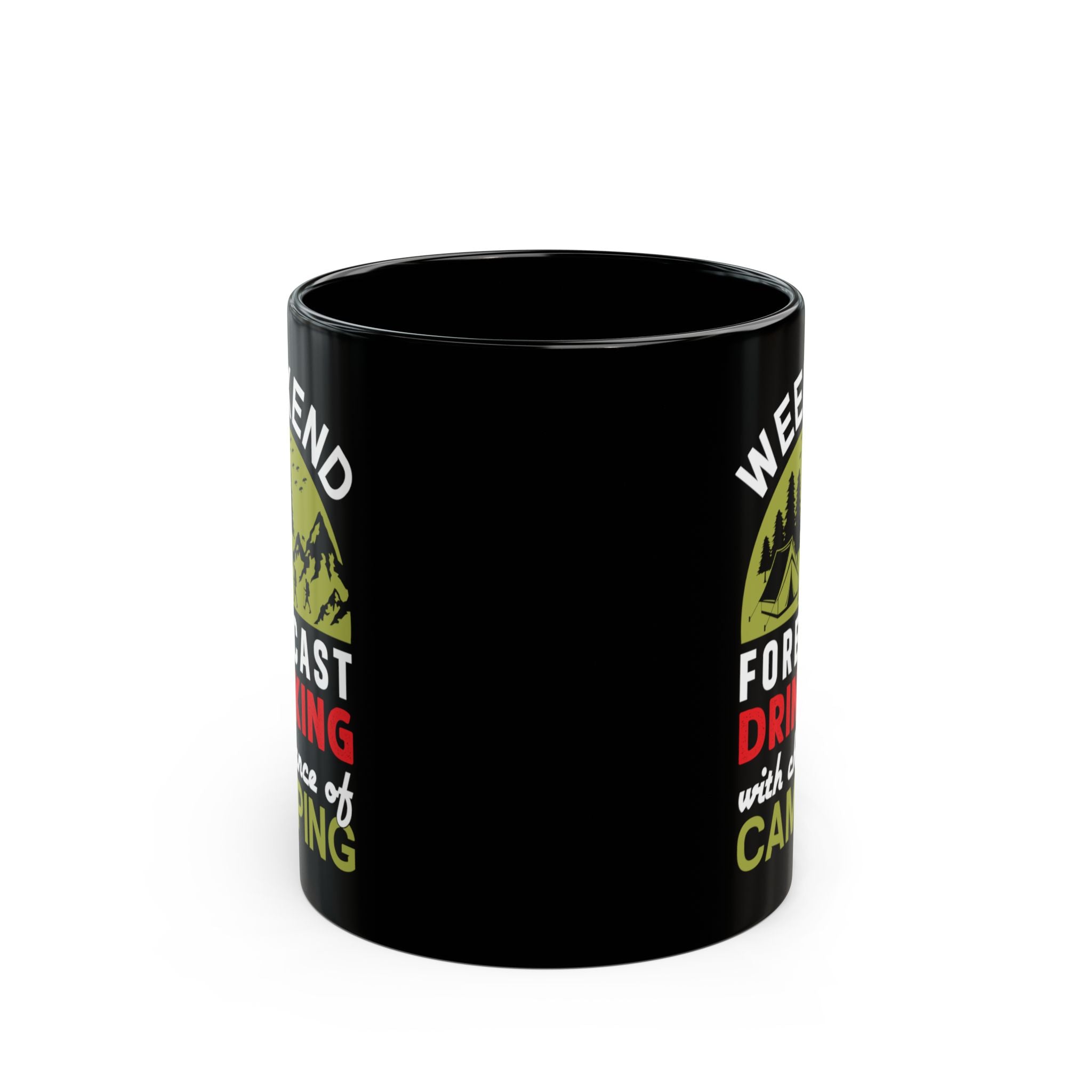 Wild Weekender Camping Humor Mug