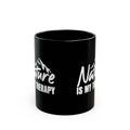 Daring Black Mountain Mug