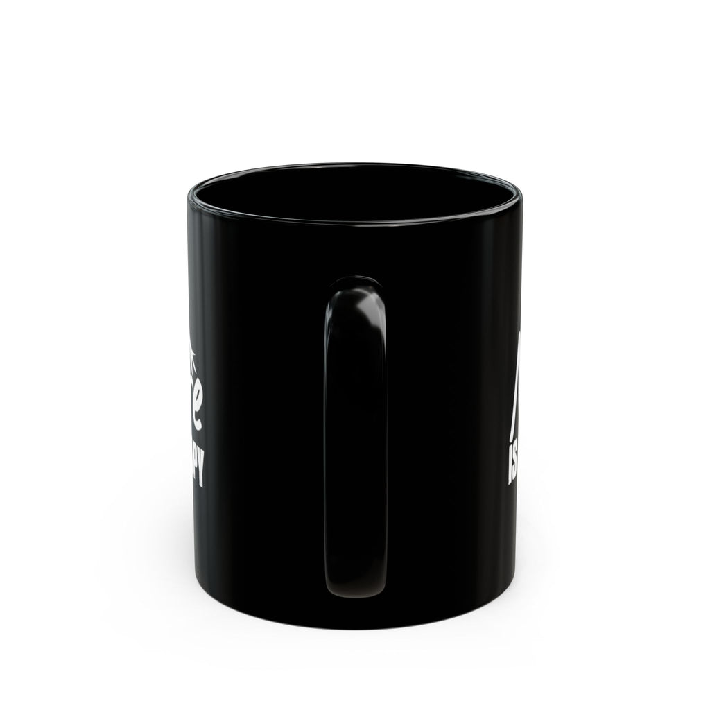 Daring Black Mountain Mug