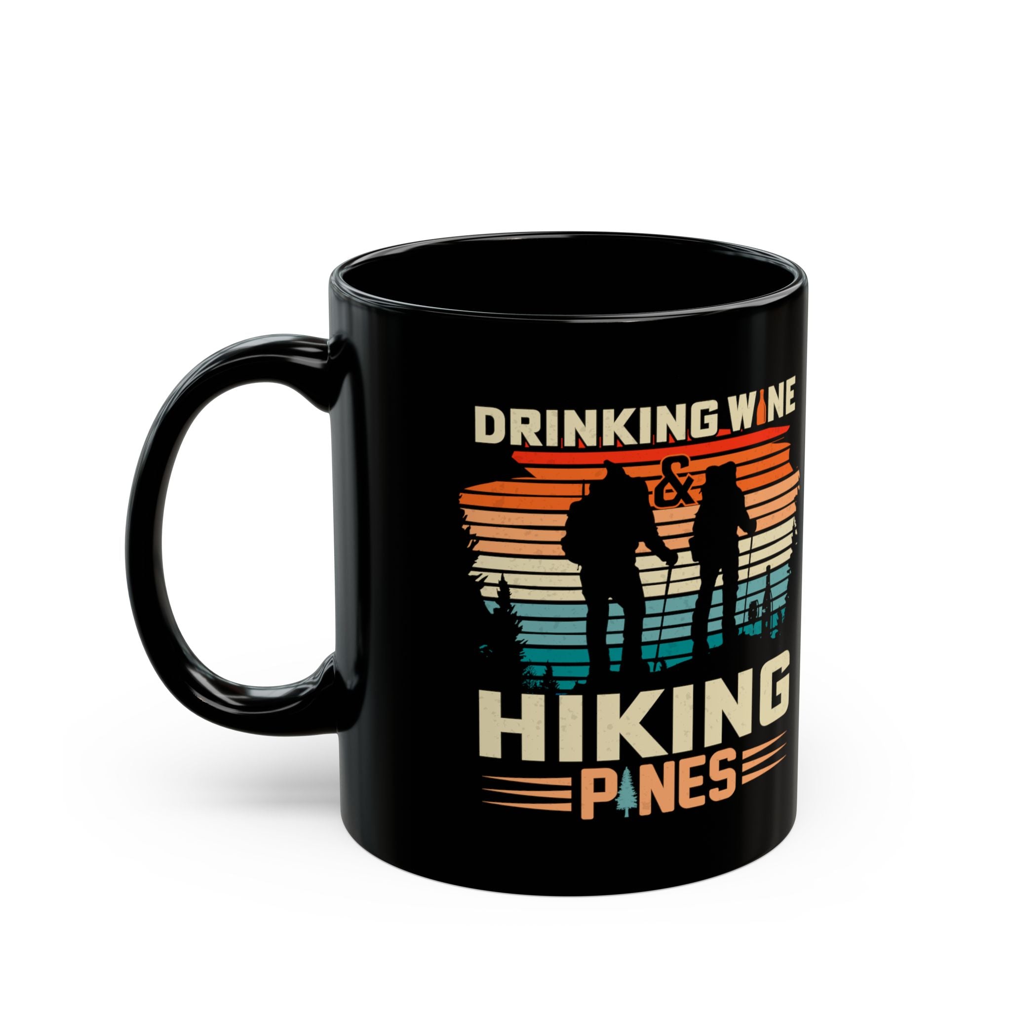 Gleaming Black Camper Mug