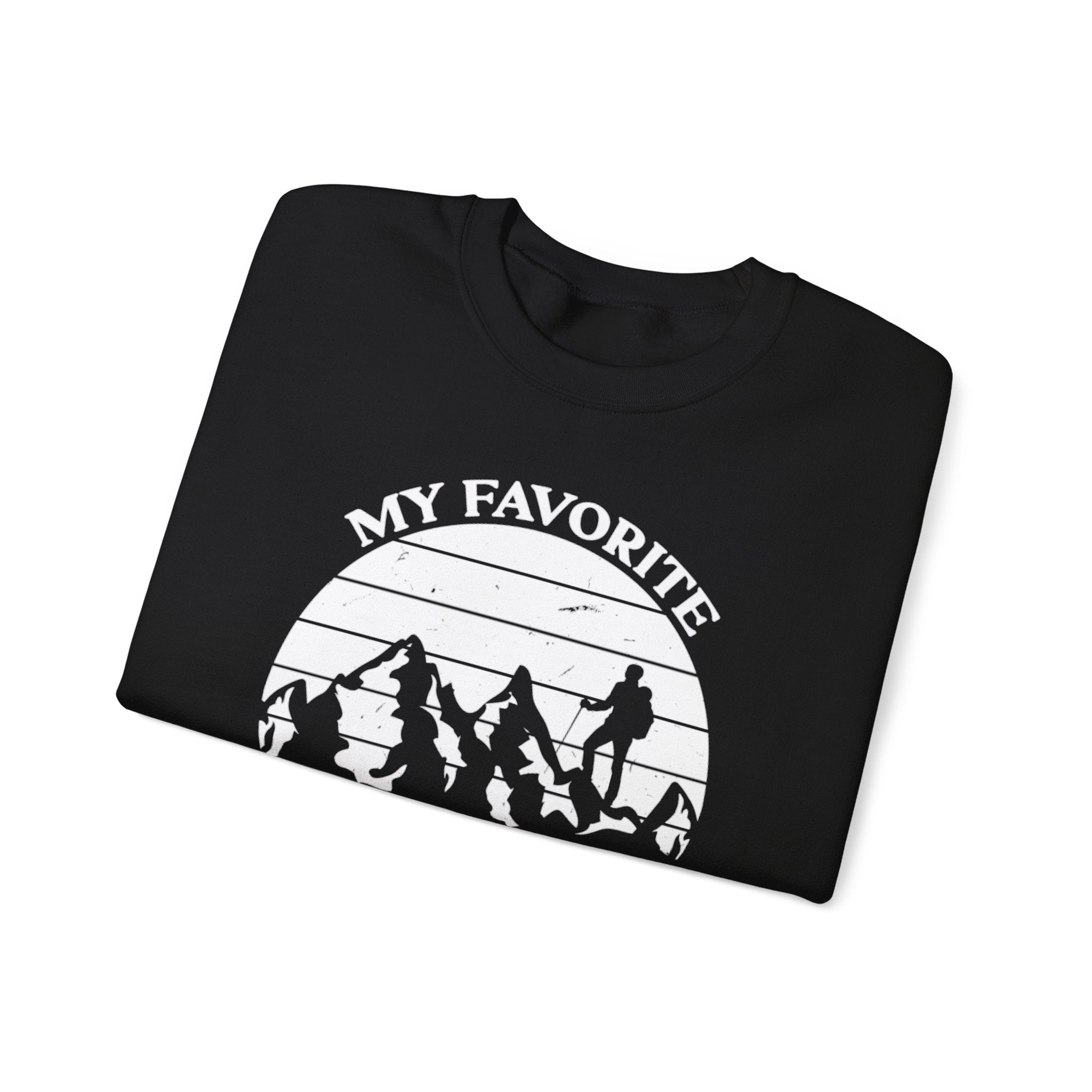 Proud Hiking Grandpa Crewneck