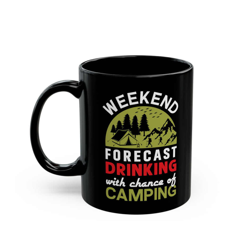 Wild Weekender Camping Humor Mug