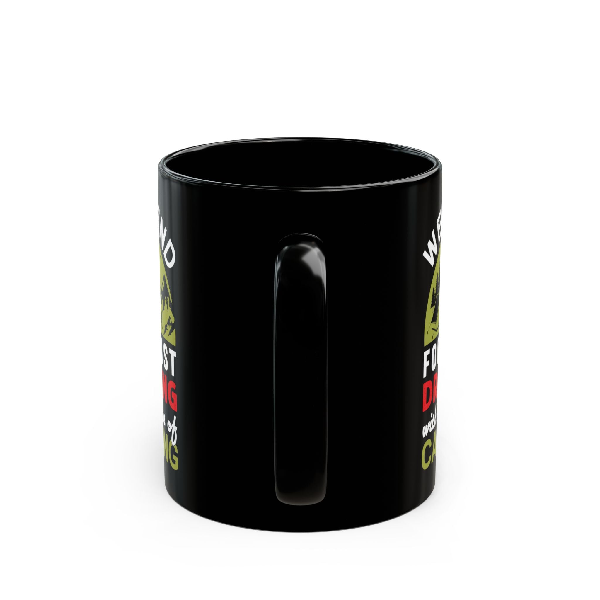 Wild Weekender Camping Humor Mug