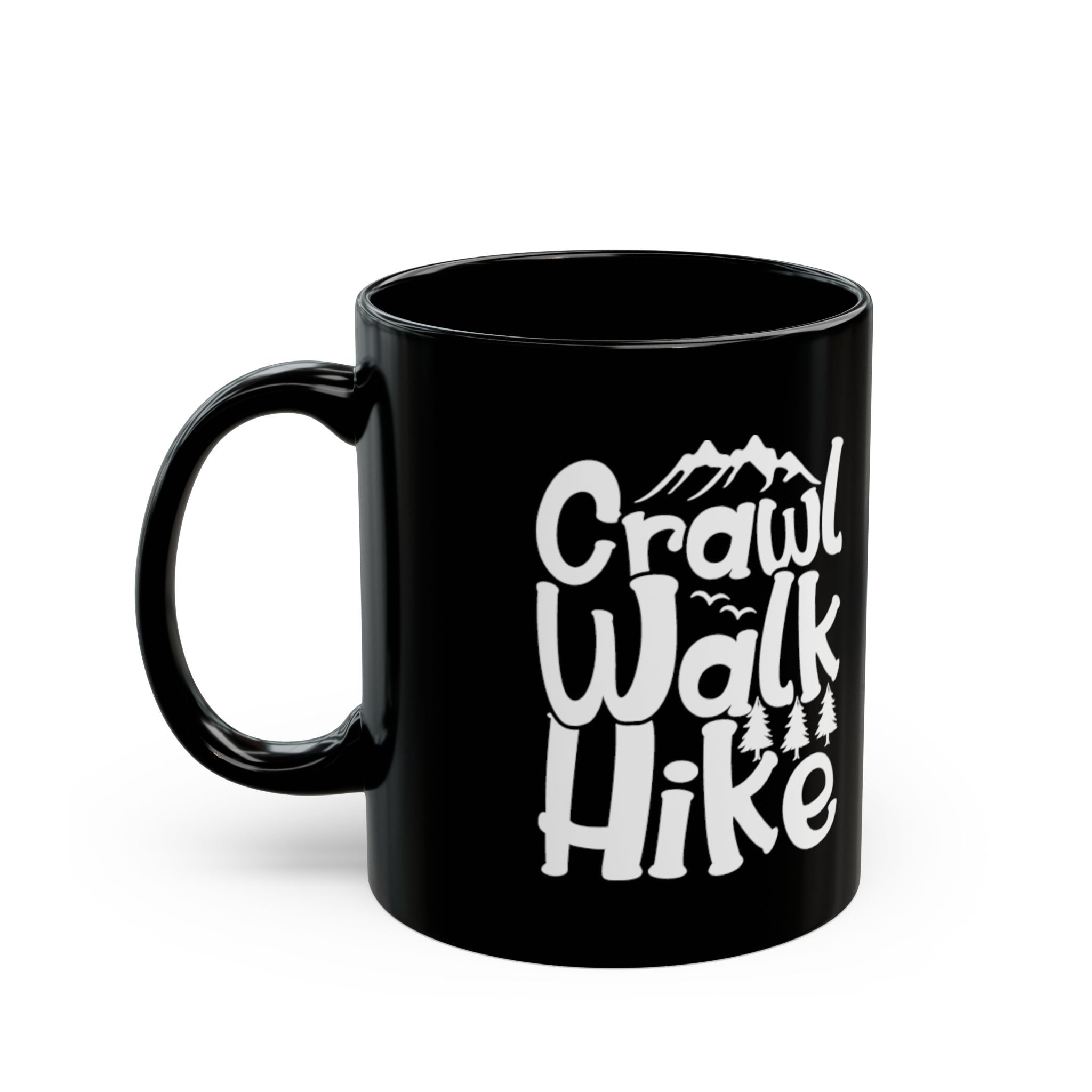 Fearless Steps Black Mug