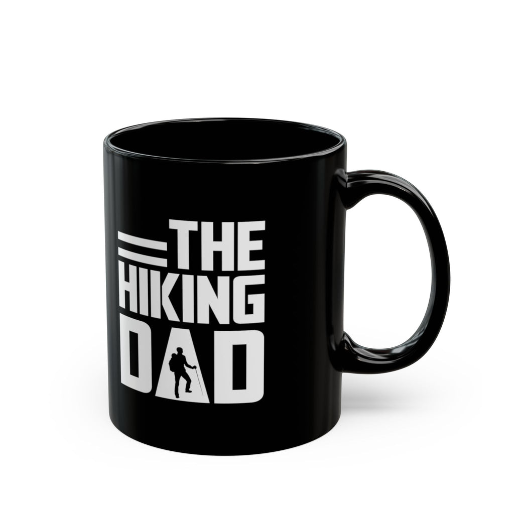 Smoldering Black Hiking Dad Mug