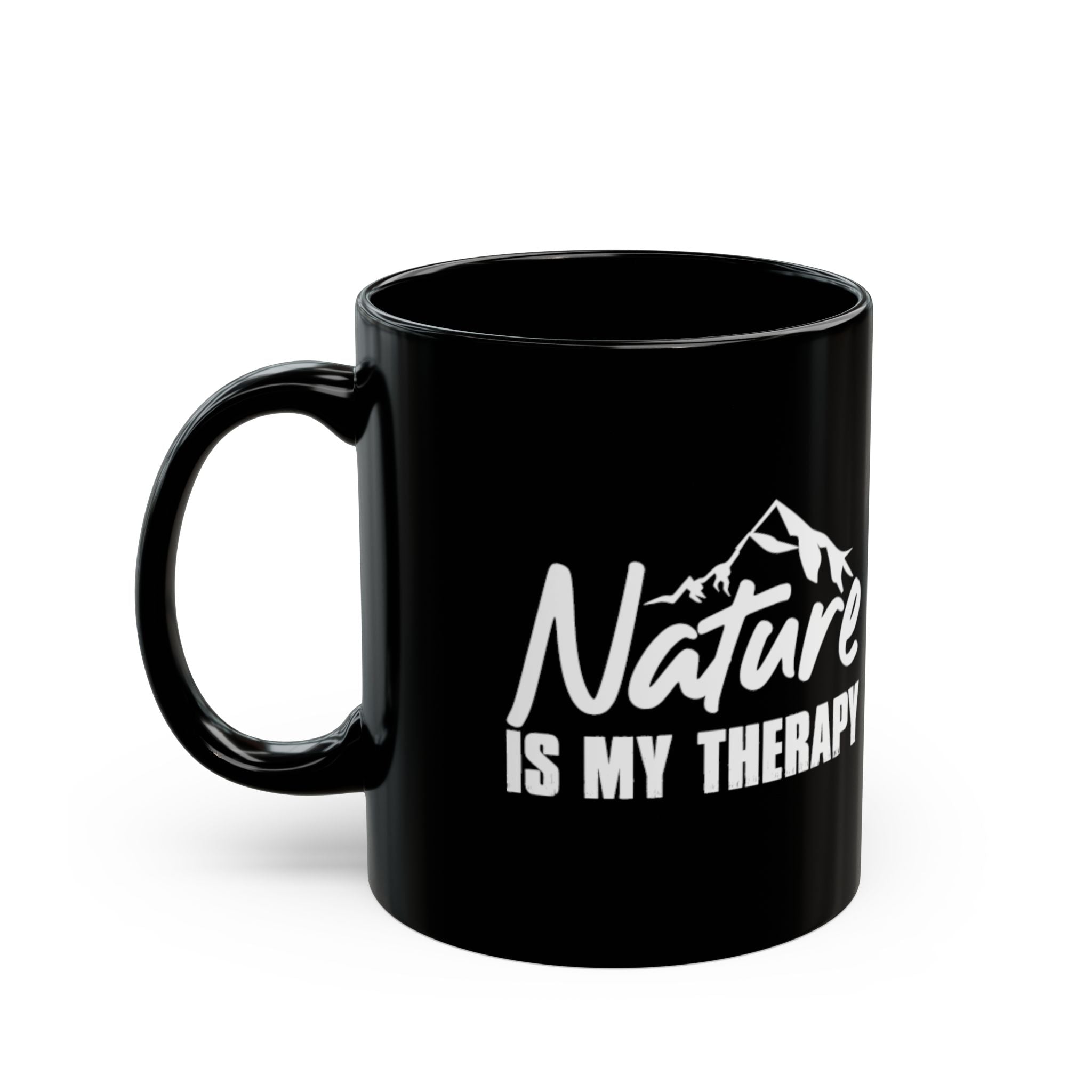 Daring Black Mountain Mug