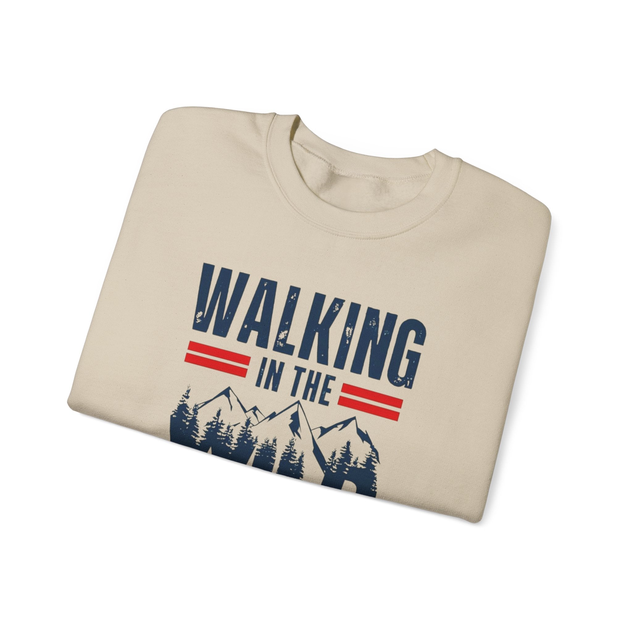 Forest-Fresh Walking Crewneck