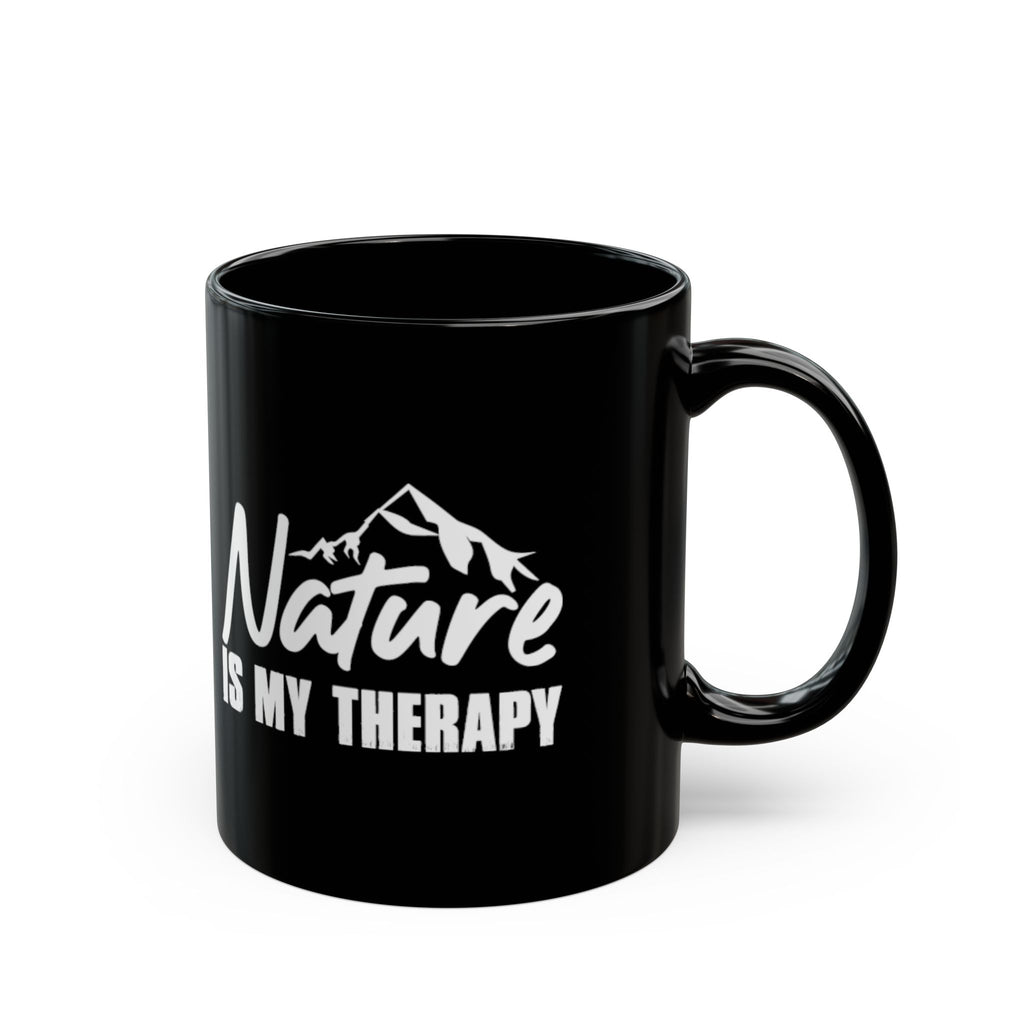 Daring Black Mountain Mug