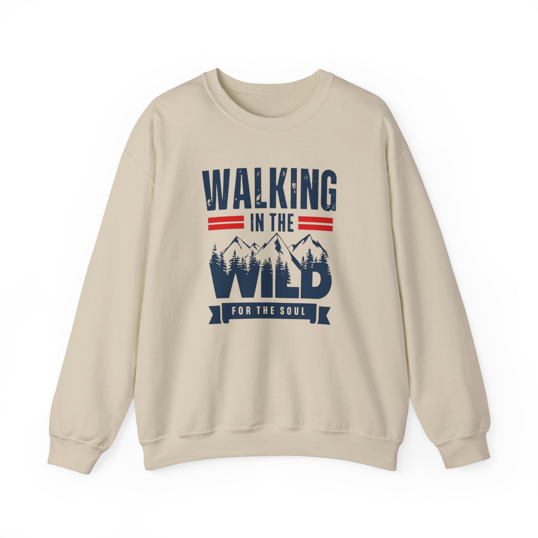 Forest-Fresh Walking Crewneck