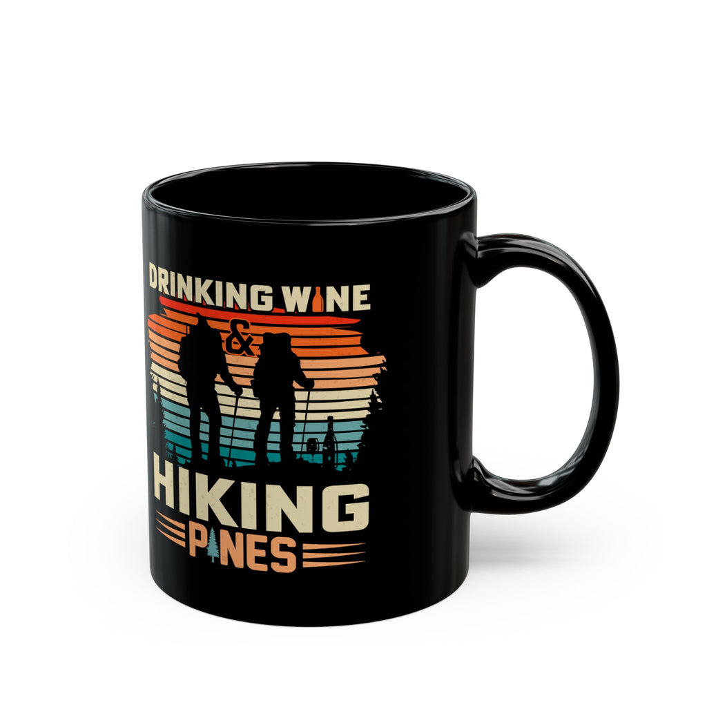 Gleaming Black Camper Mug