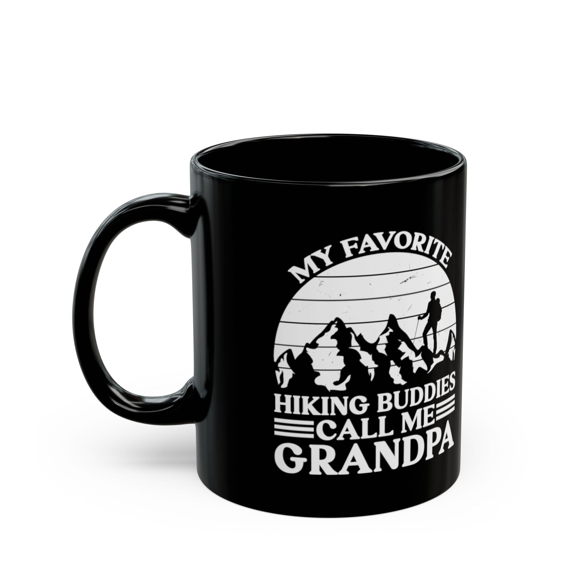 Adventurous Grandpa Hiking Mug