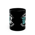 Invigorate Mornings Black Mug