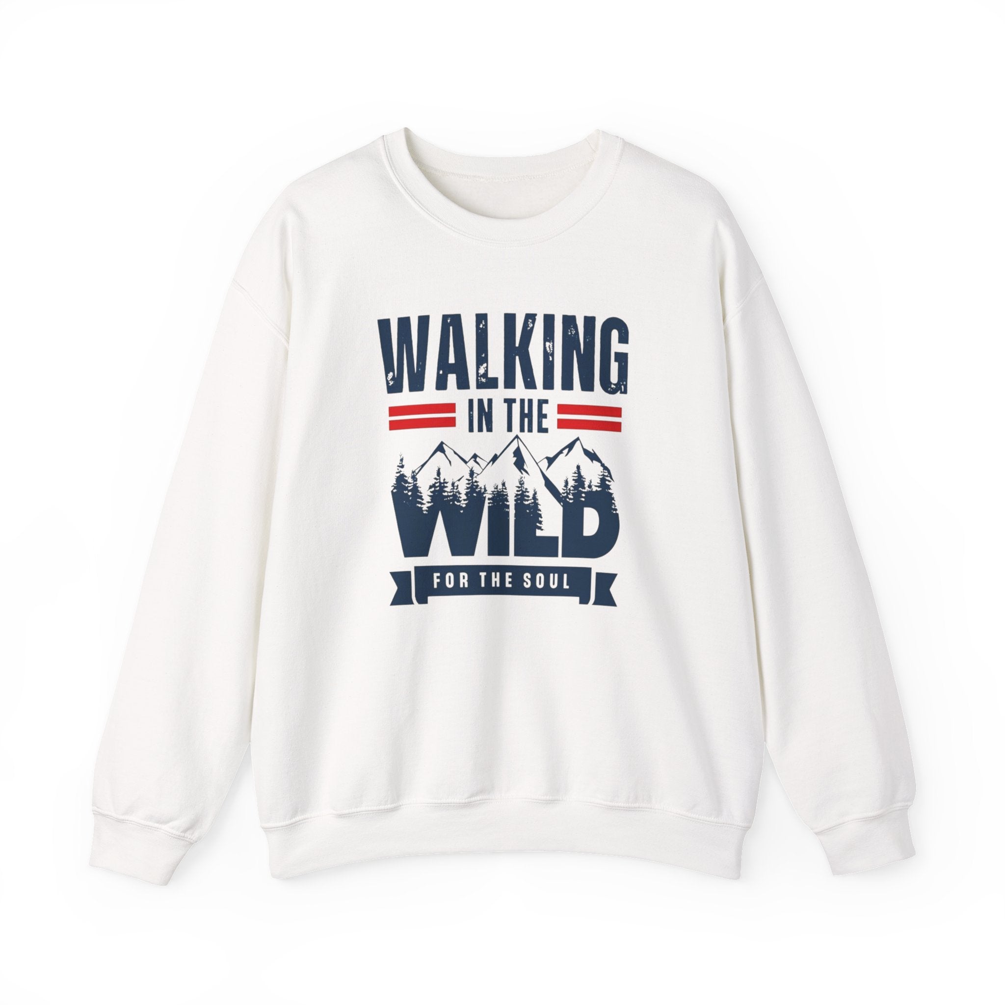 Forest-Fresh Walking Crewneck