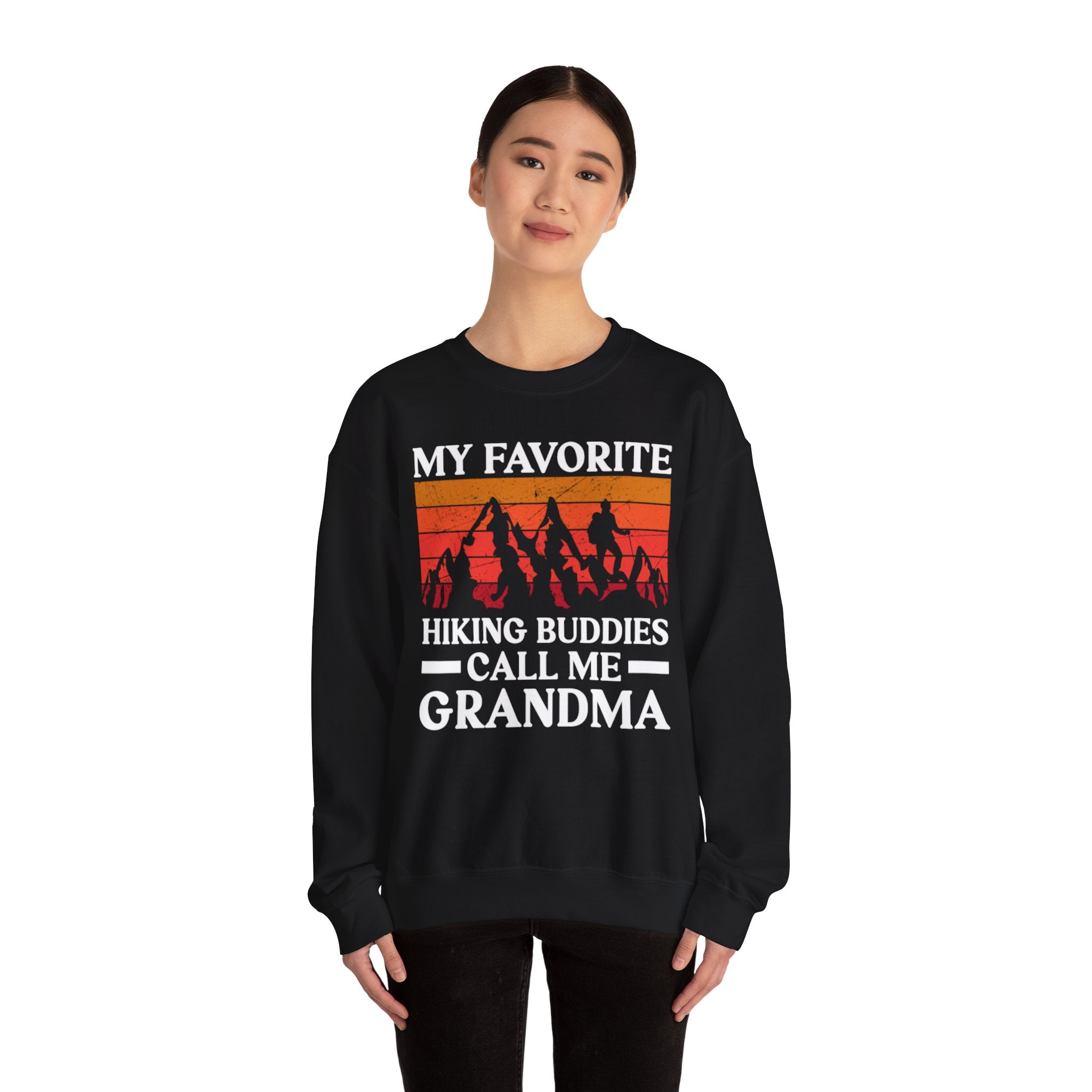 Smiling Trailblazer Grandma Sweatshirt