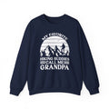 Proud Hiking Grandpa Crewneck