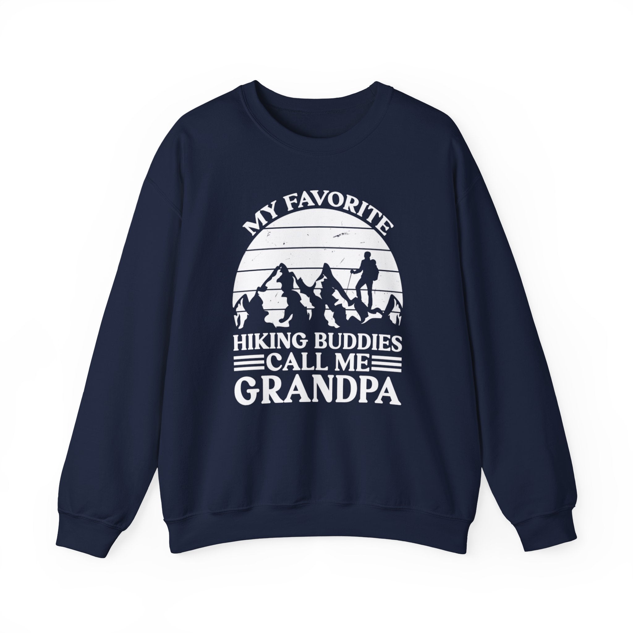 Proud Hiking Grandpa Crewneck
