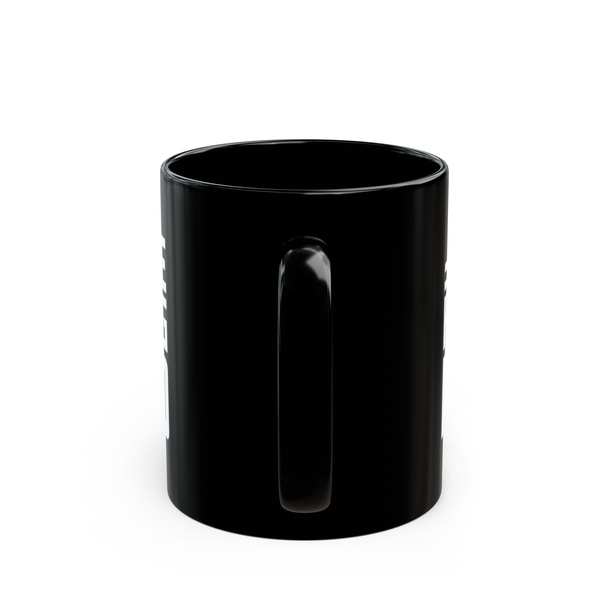 Smoldering Black Hiking Dad Mug