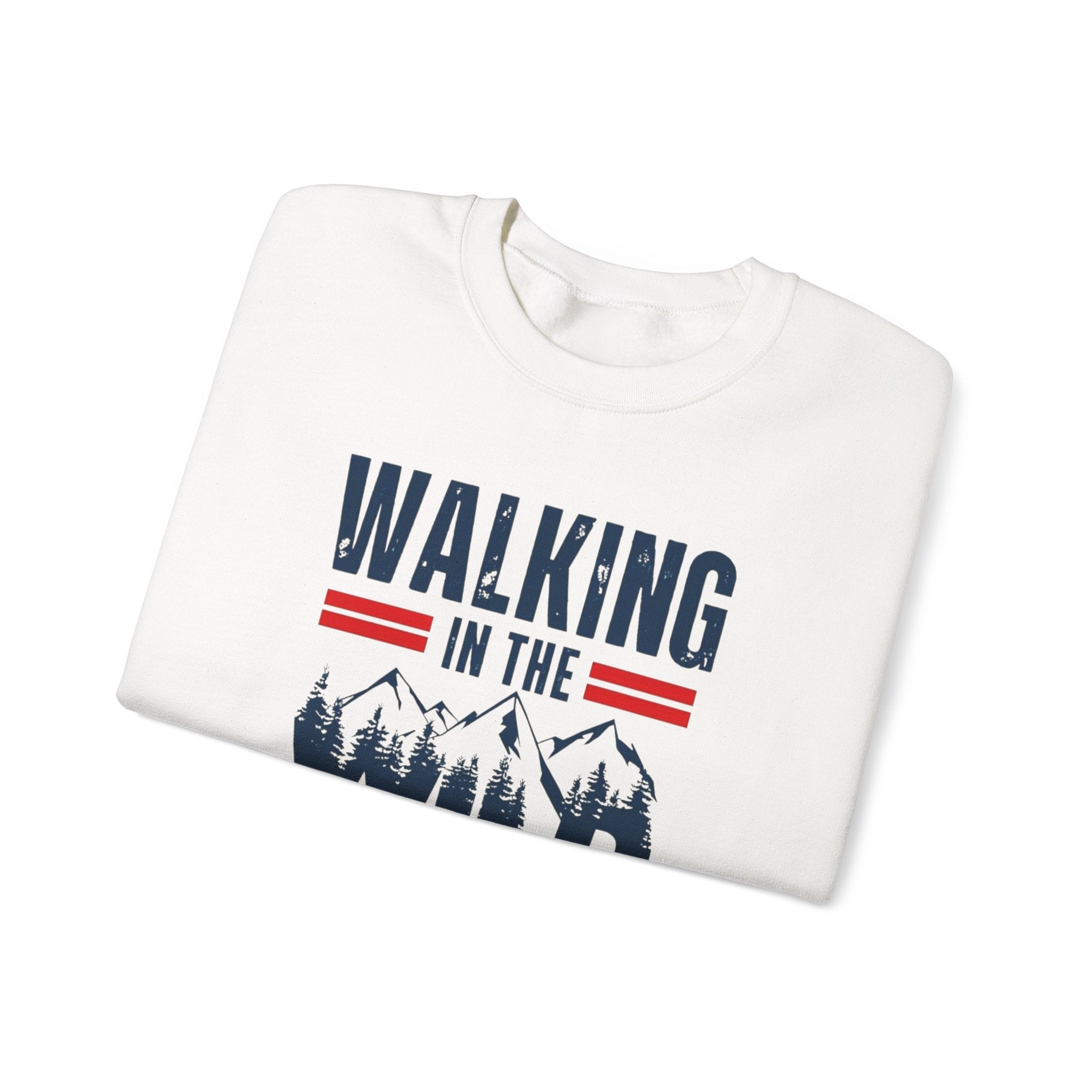 Forest-Fresh Walking Crewneck