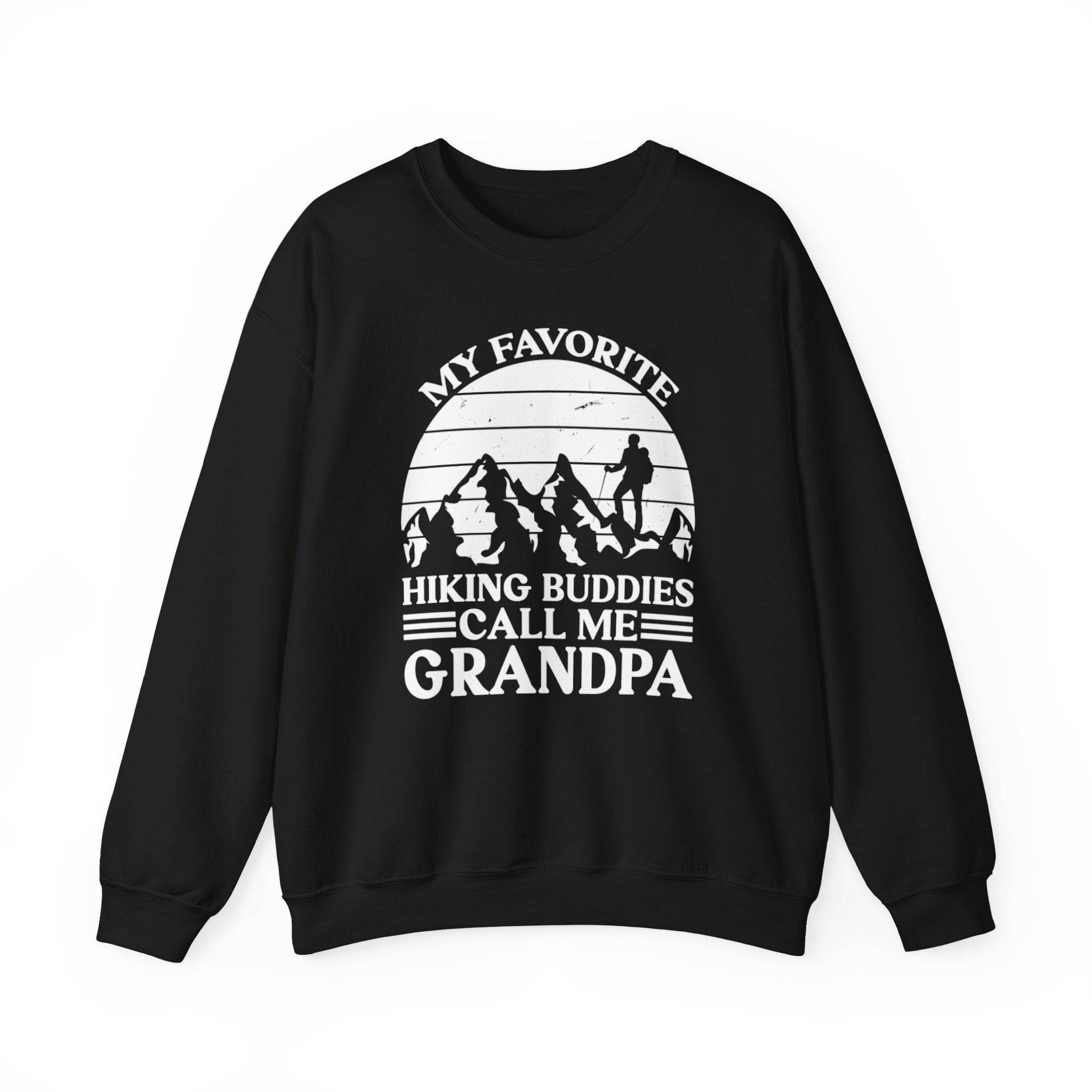 Proud Hiking Grandpa Crewneck