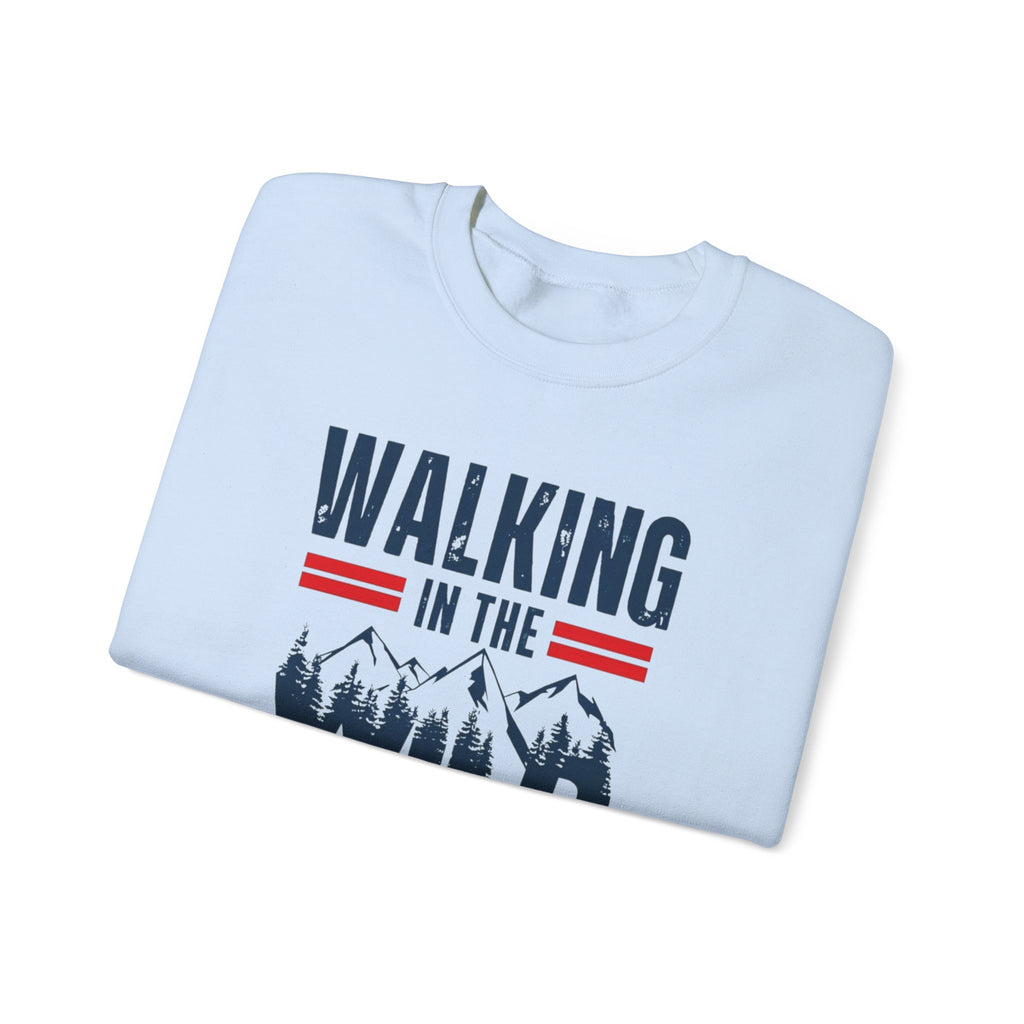 Forest-Fresh Walking Crewneck
