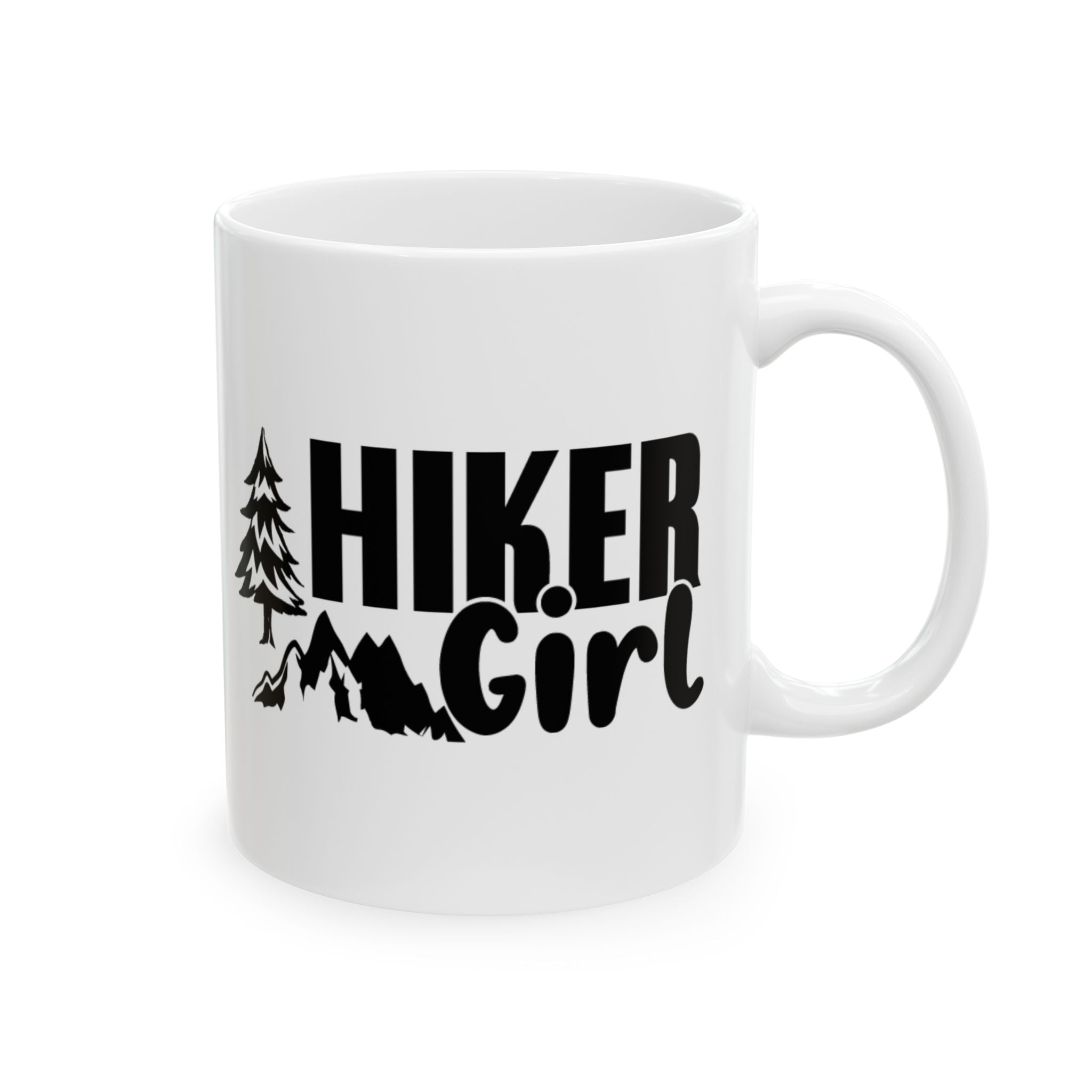Spirited Hiker Girl Mug