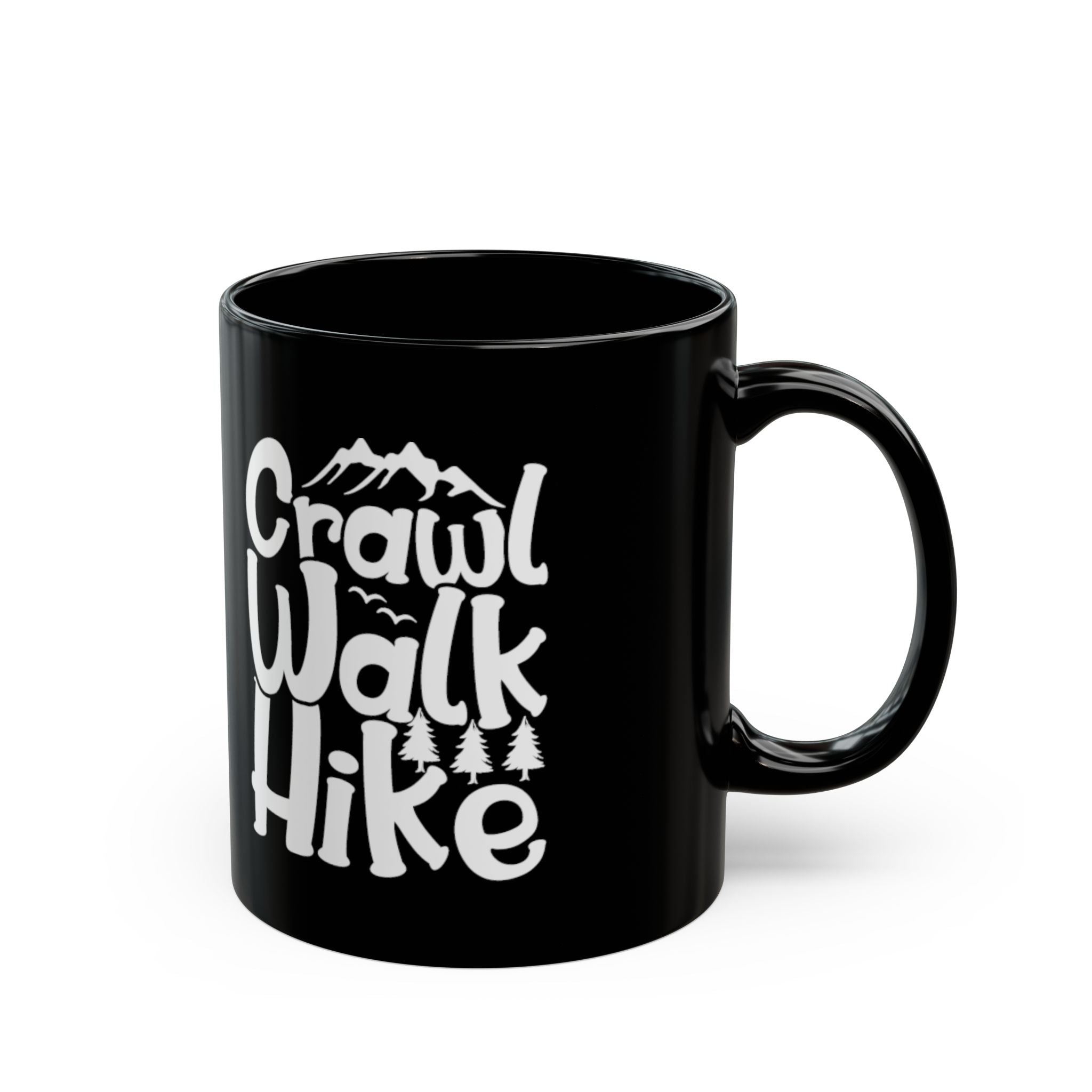 Fearless Steps Black Mug