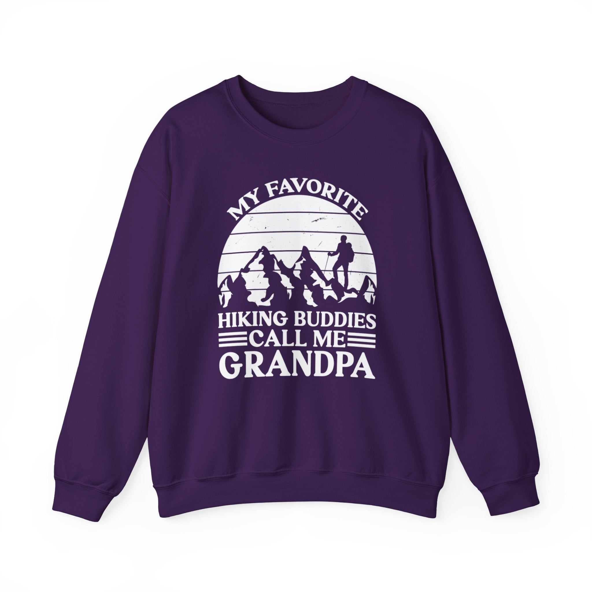 Proud Hiking Grandpa Crewneck