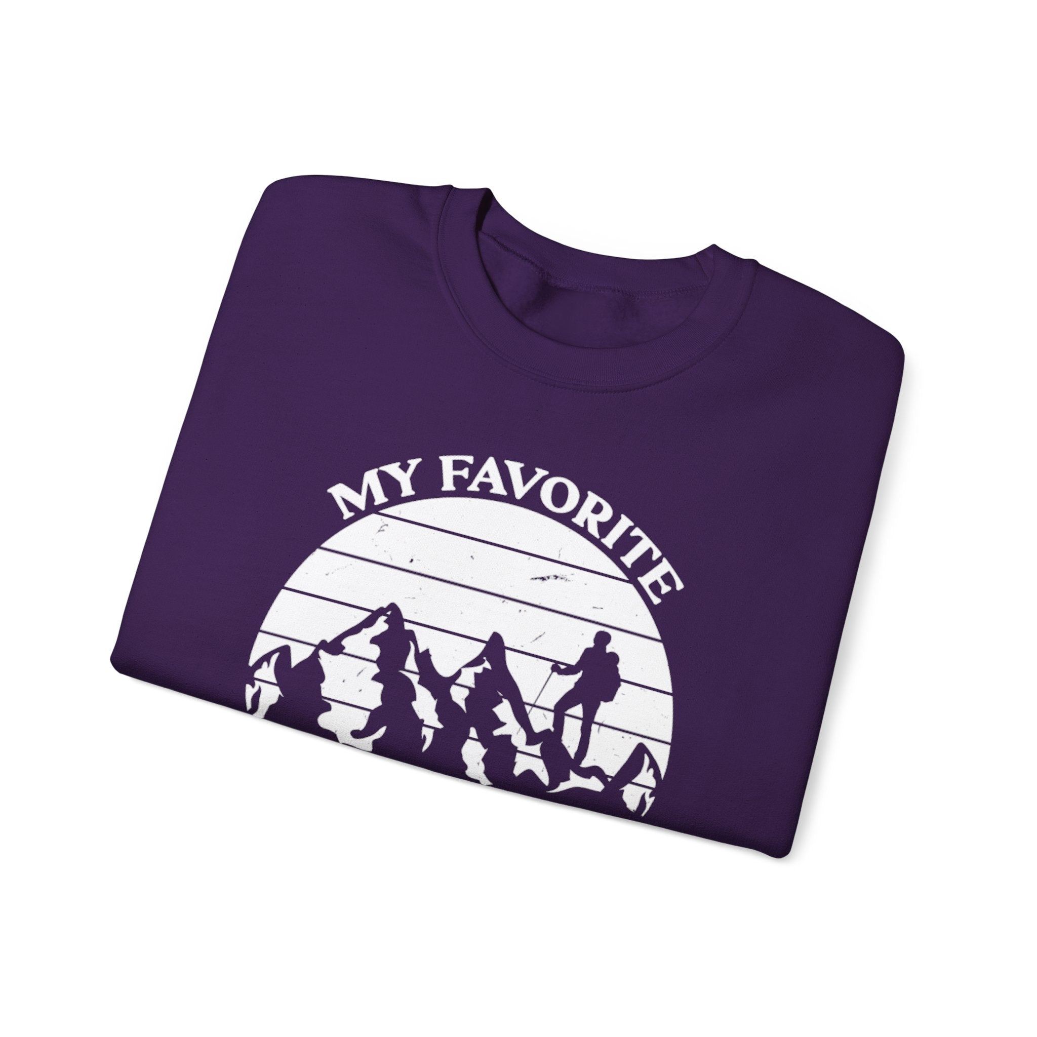 Proud Hiking Grandpa Crewneck