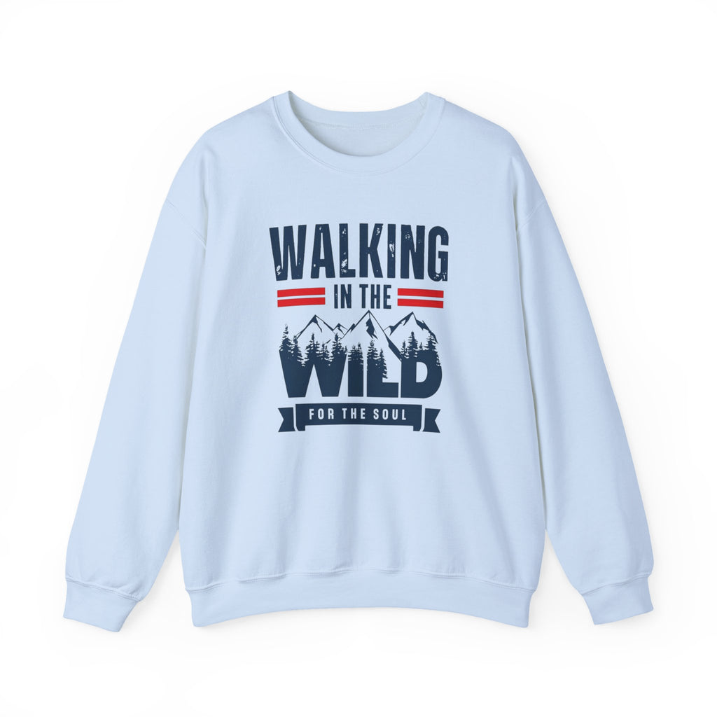 Forest-Fresh Walking Crewneck