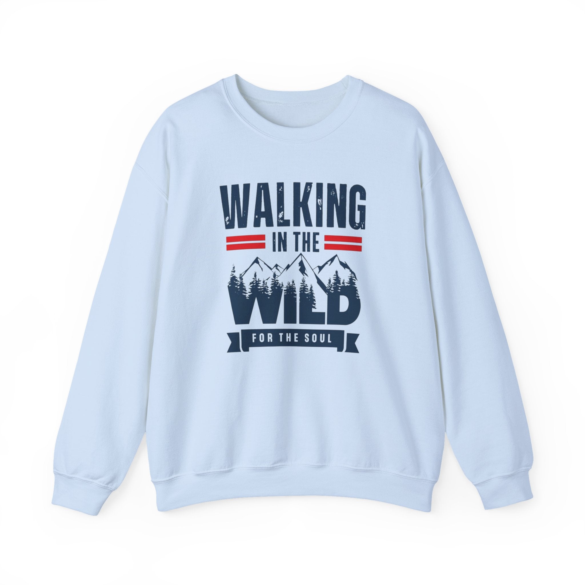 Forest-Fresh Walking Crewneck